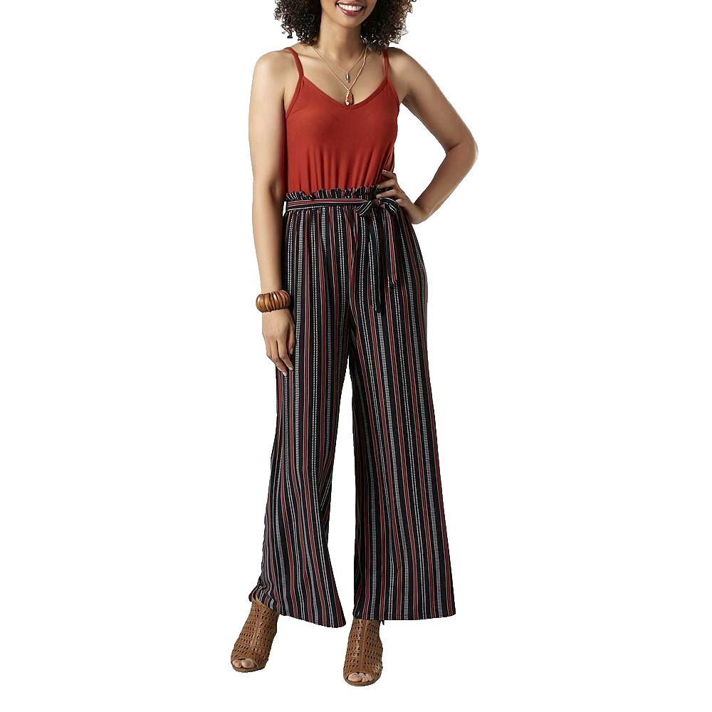 No Comment Adjustable Spaghetti Straps Pants Jumpsuit Women Juniors Size Medium